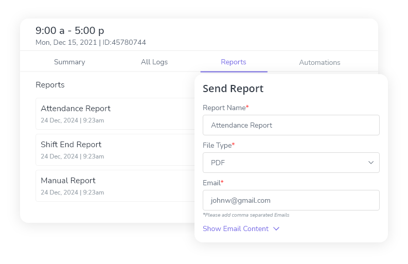 Custom Compliance Reports